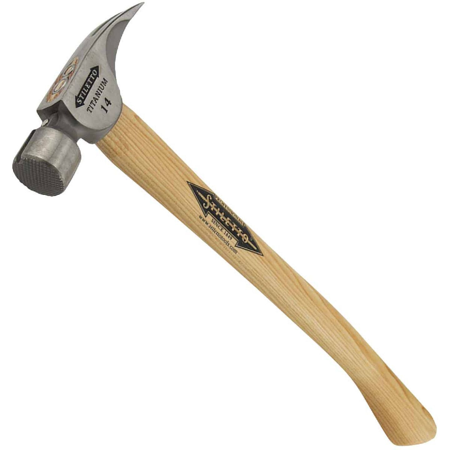 STILETTO TI14MC 14oz Titanium Hickory Hammer