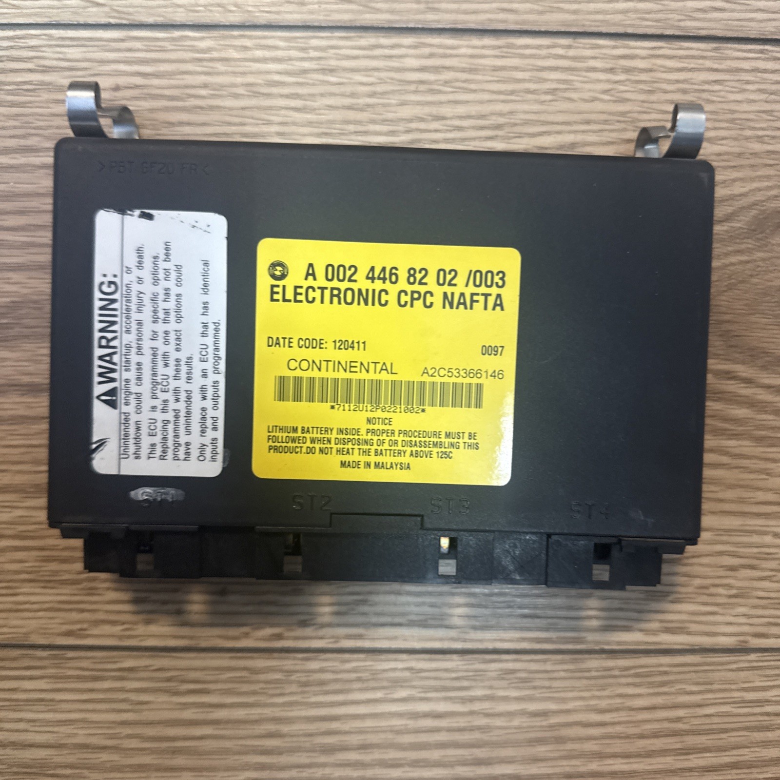 Freightliner Cascadia 2012  CPC. Control Module A002 446 83 02/003