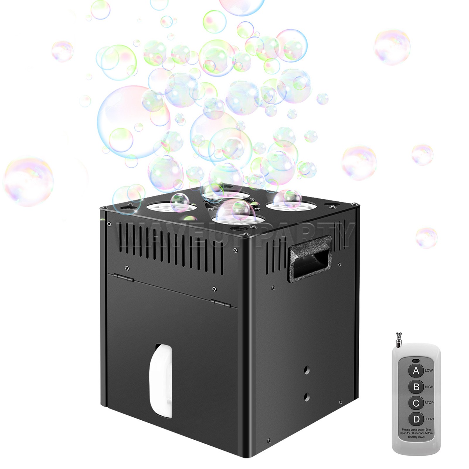 PAIDUN LED RGB Automatic Bubble Machine Blower Kids Adult Party Show Event Decor