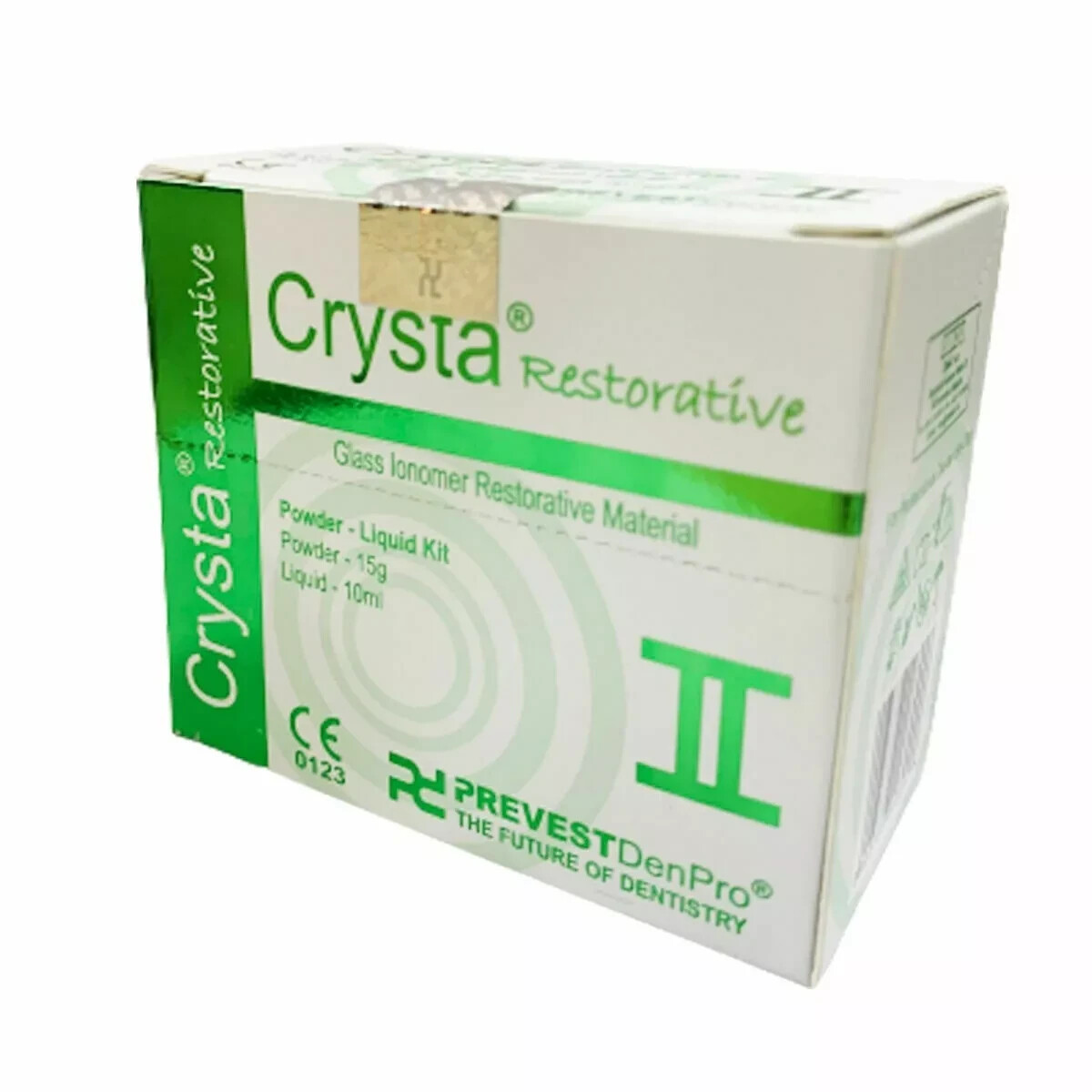 Dental Radiopaque Glass Ionomer Filling Material Micron 2 /CRYSTA 2 Prevest