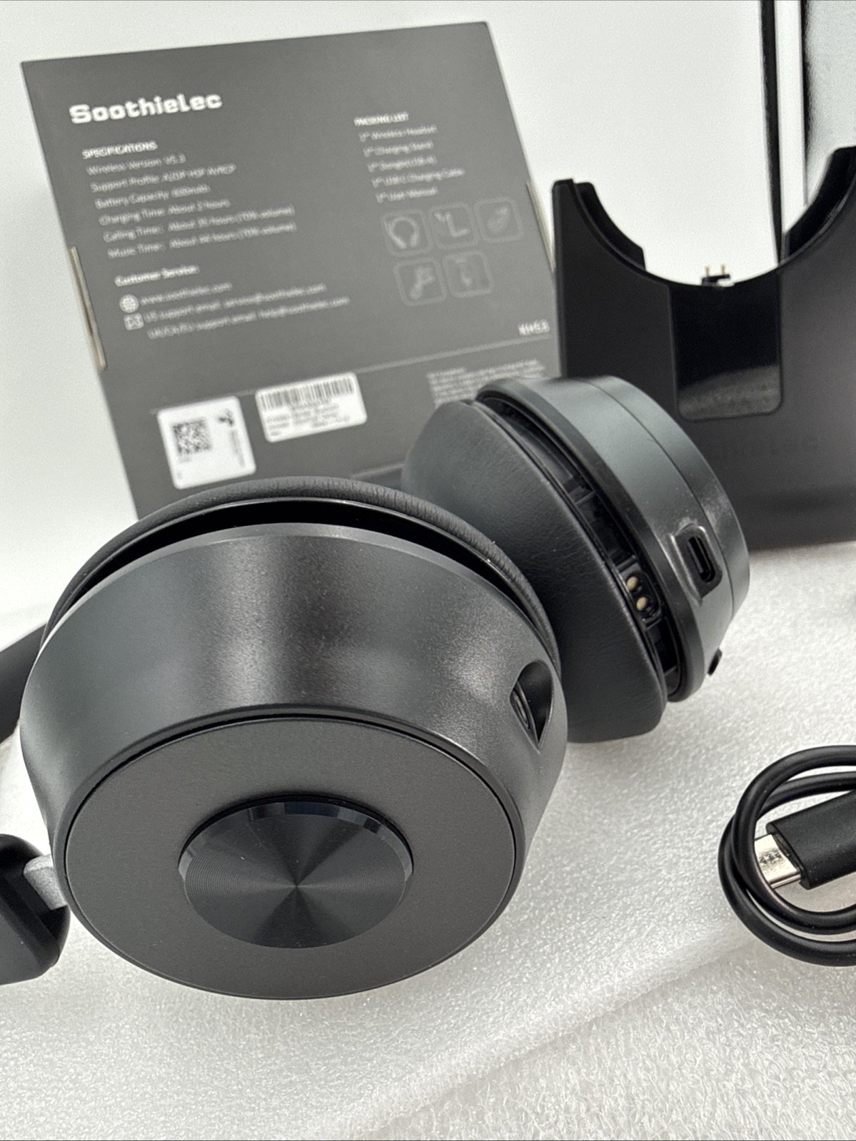 (Upgraded Version) Wireless Headset, Bluetooth Headset w/Noise Cancelling Mic