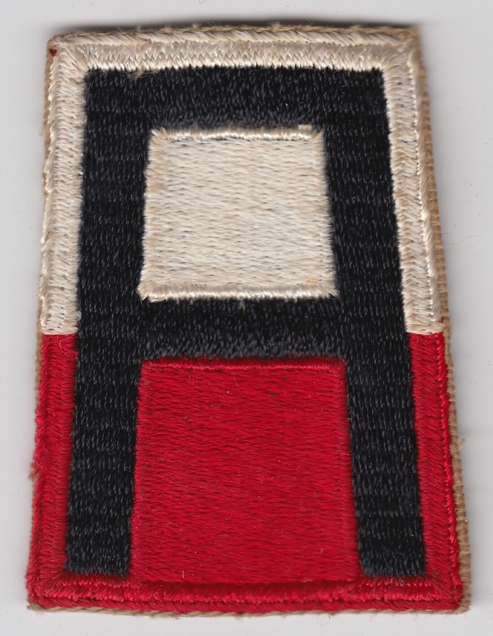 Vintage US 1st Army Patch Insignia Military Vietnam War Cut Edge First In Deed