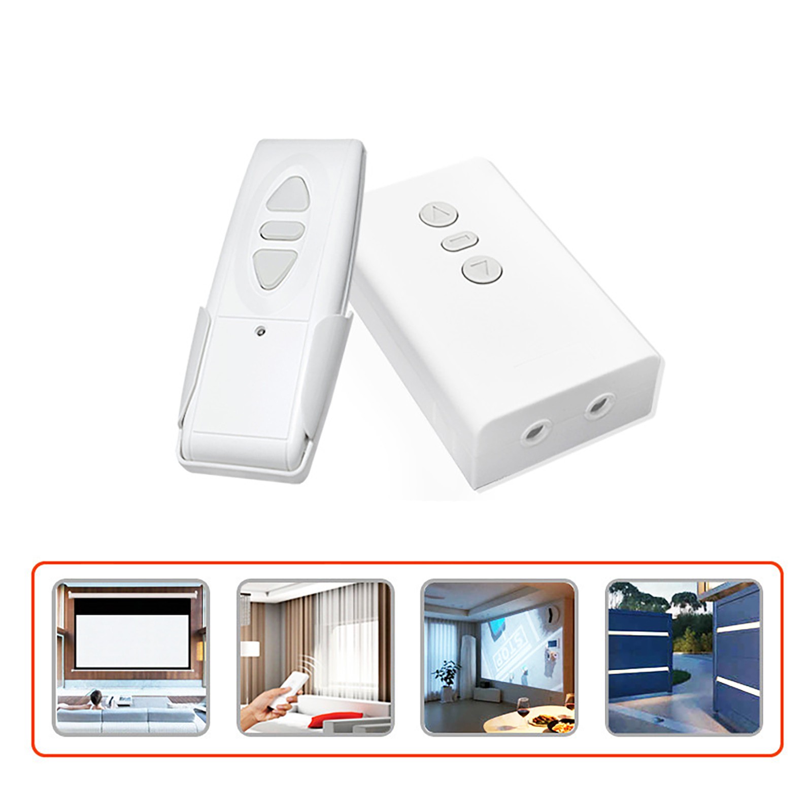 Multi-function RF Remote Control Switch for Garage Doors Retractable Doors
