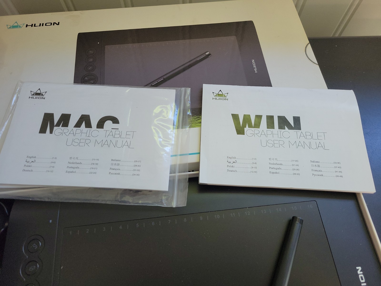 HUION H610PRO Graphic Drawing Tablets 10x6 inch Digital Drawing
