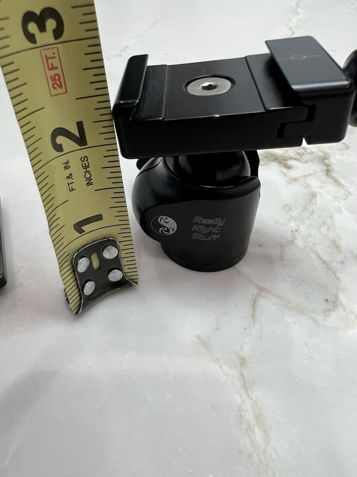 Really Right Stuff BH-25 Head with Quick-Release Knob Clamp Mint Condition