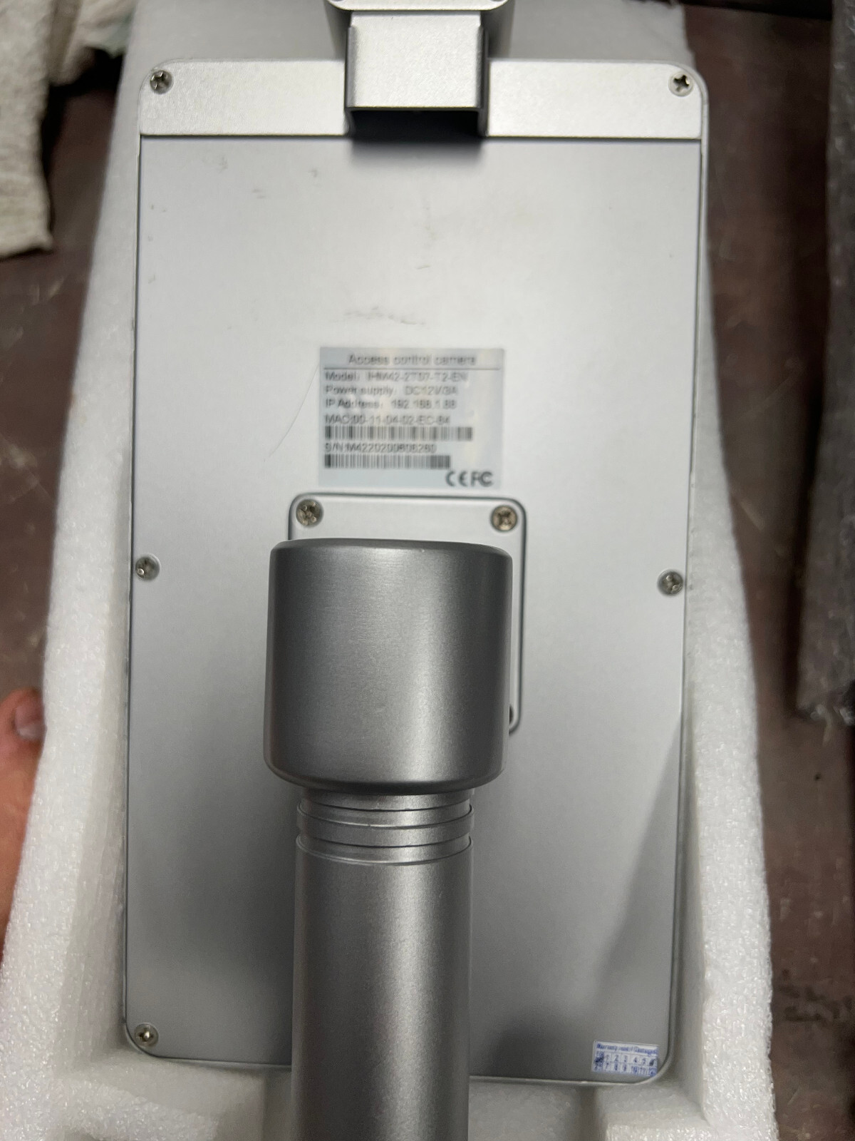 Non-Contact Face Recognition Temperature Measurement Scanner Econnect