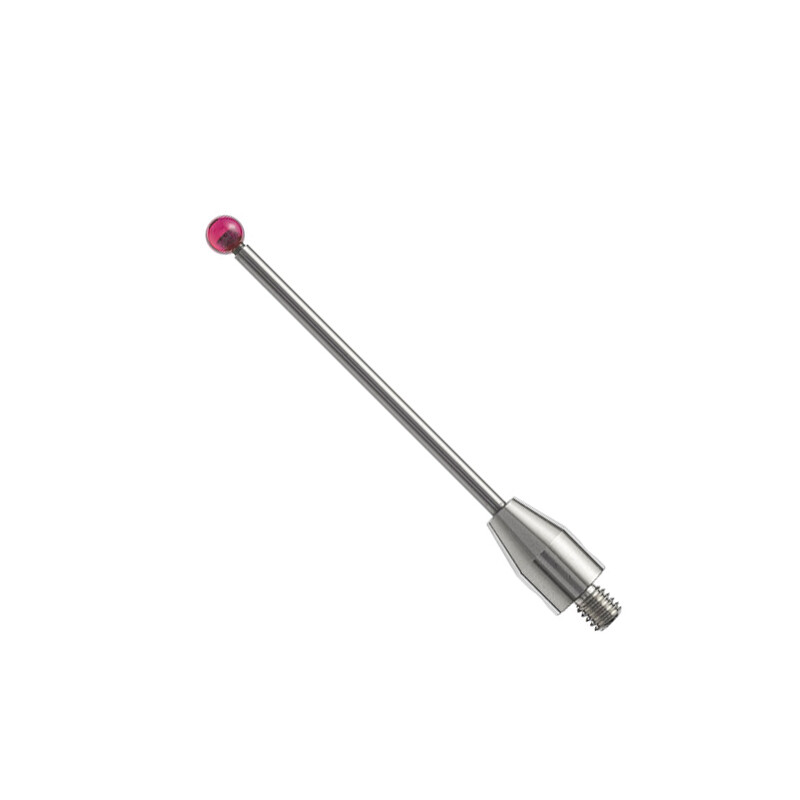 CMM Styli for A-5003-4801 M4 Thread 6mm Ruby Ball Tip 50mm Tungsten Carbide Stem