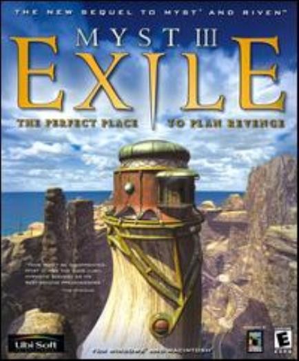 Myst III 3 Exile PC MAC CD explore island hidden clues logic puzzle mystery game