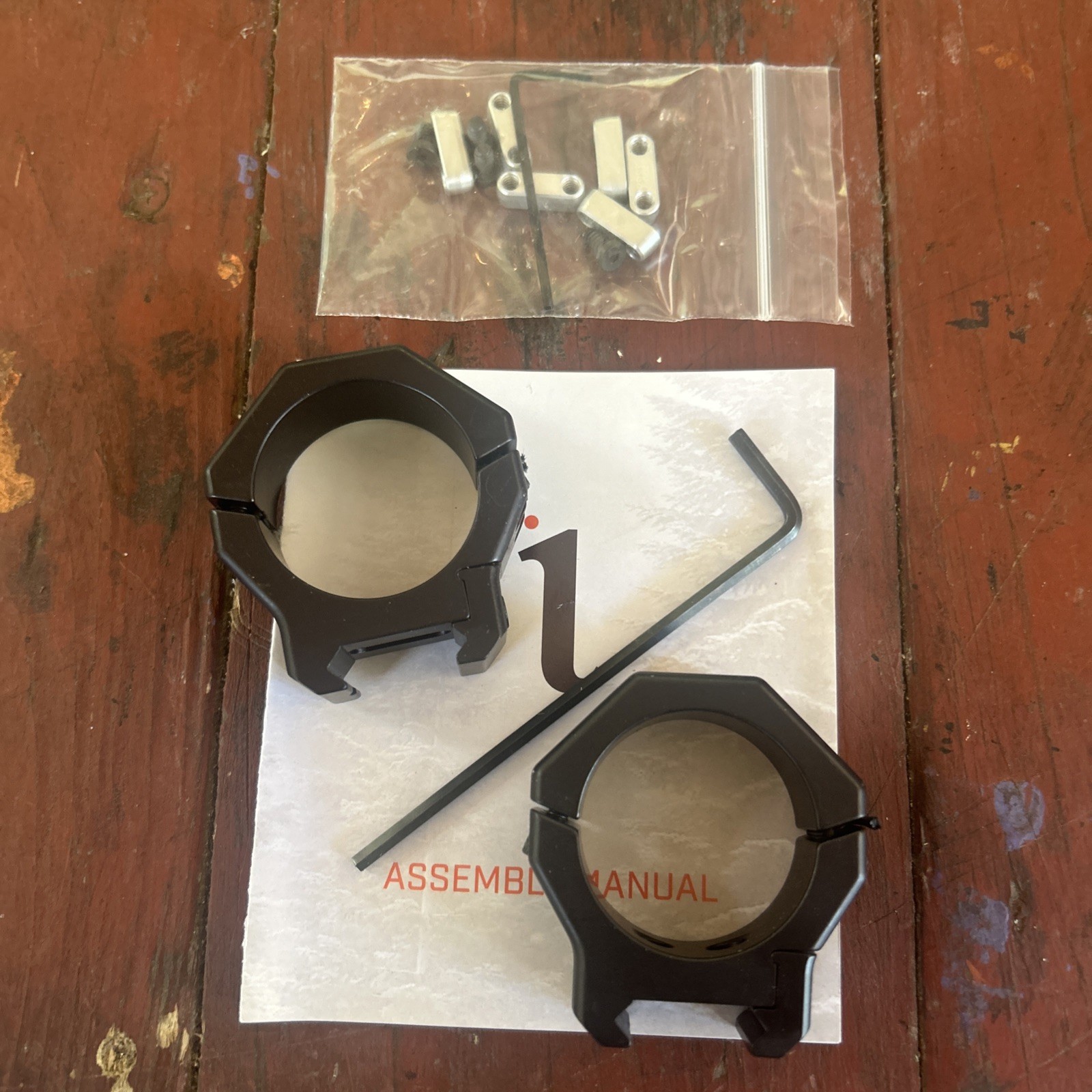 Iota Triad Scope Ring 34mm Low Picatinny Mount Unboxed