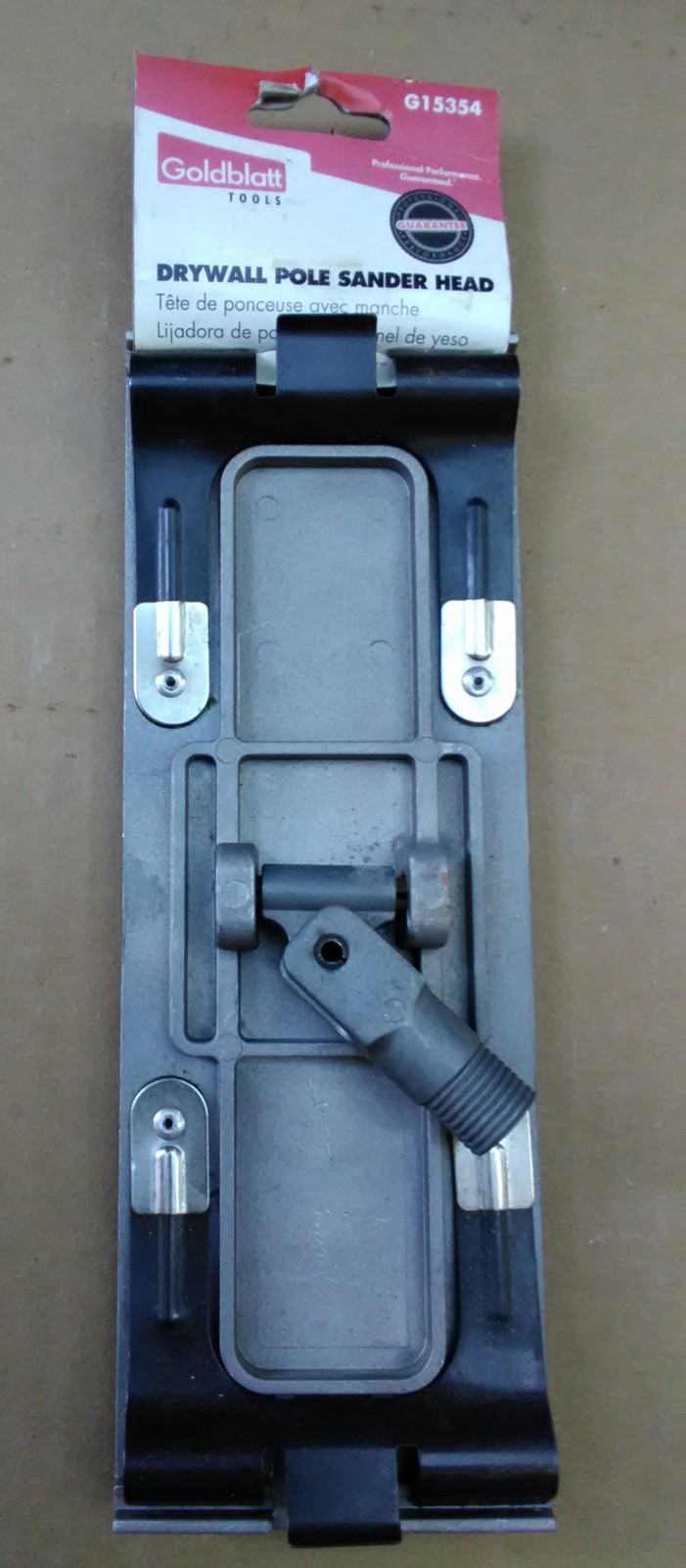 Goldblatt Tools - Drywall Pole Sander Head G15354 [NEW]