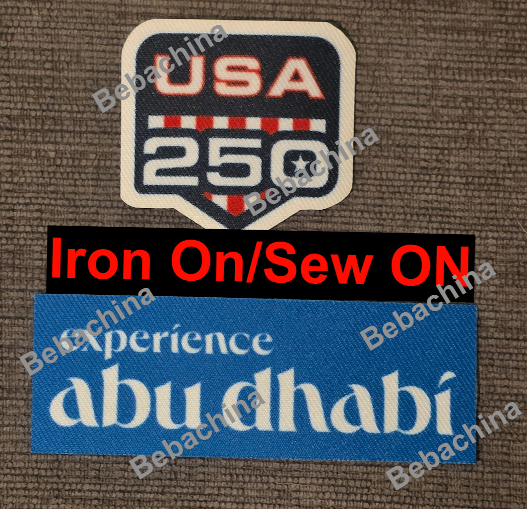 USA 250 Patch NBA Finals Knicks Basketball Jersey Patch Anniversary Abu AD PATCH