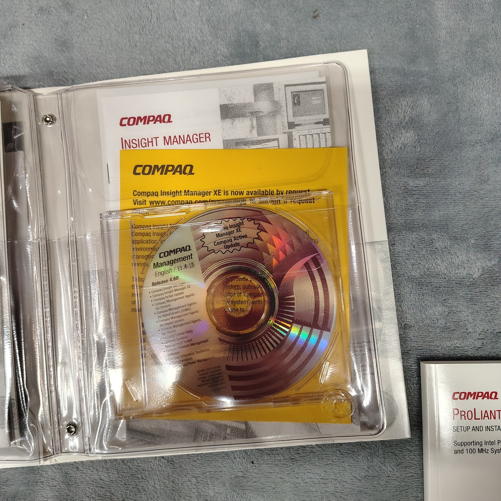 OEM Compaq Reference Information CD P/N 179729-001 ProLiant Server Documentation