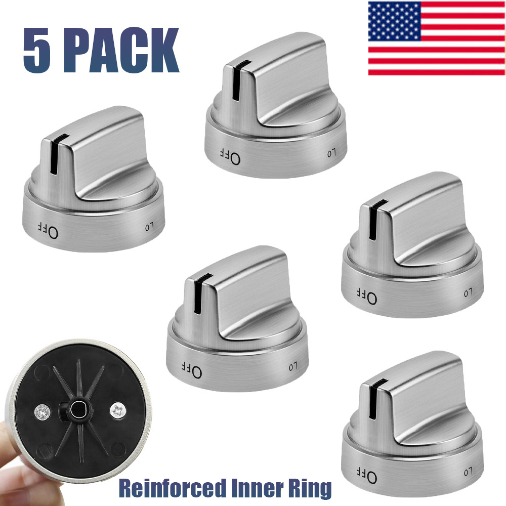 Compatible with GE Profile Range Oven - WB03X24818 Stove Knob with Solid Metal