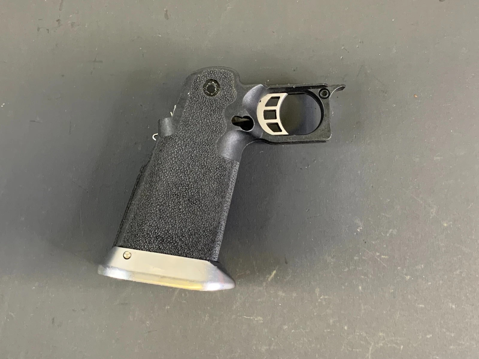 AIRSOFT GBB PISTOL PART POLYMER BLACK / SILVER