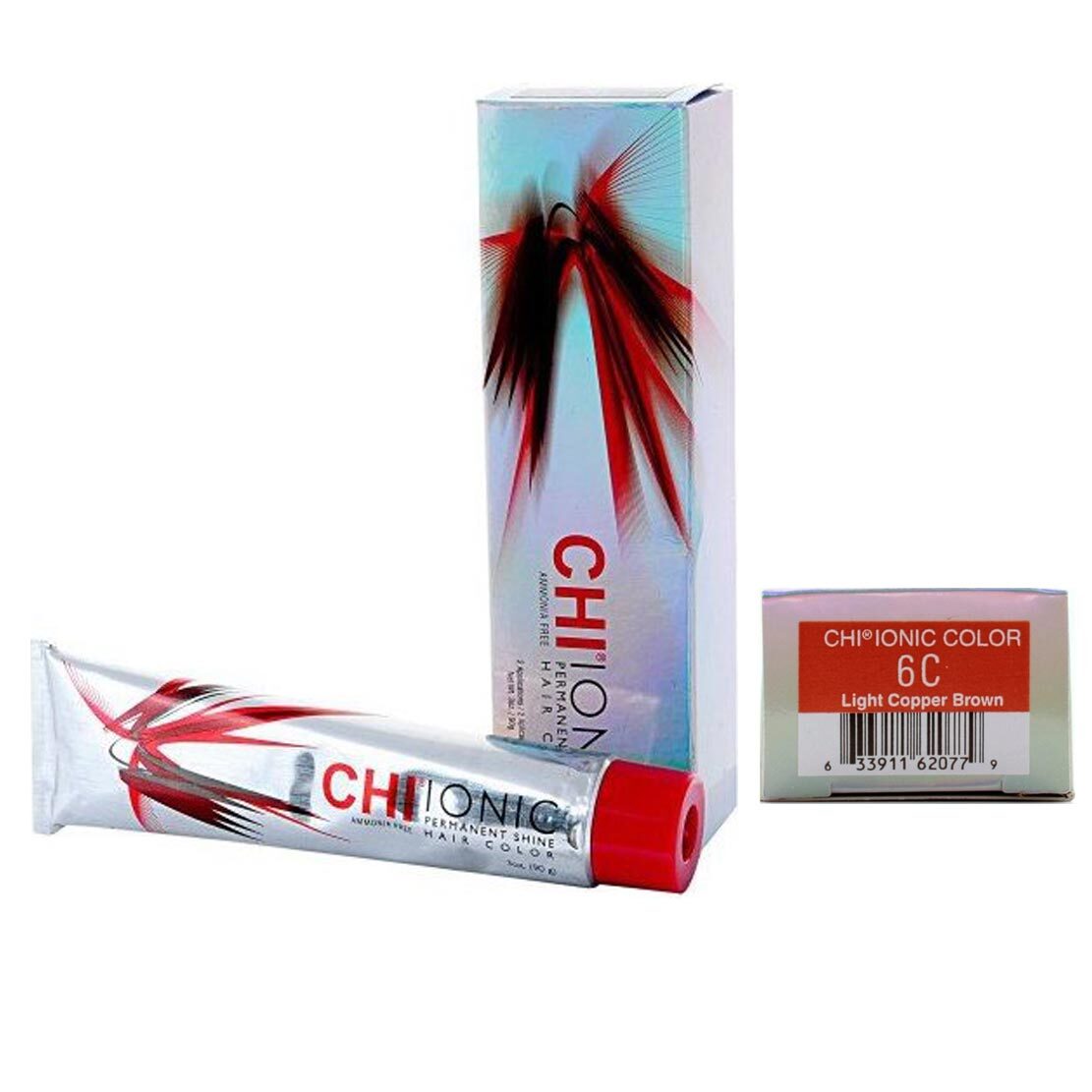 Farouk CHI Ionic Permanent Shine Color 6C Light Copper Brown 3oz