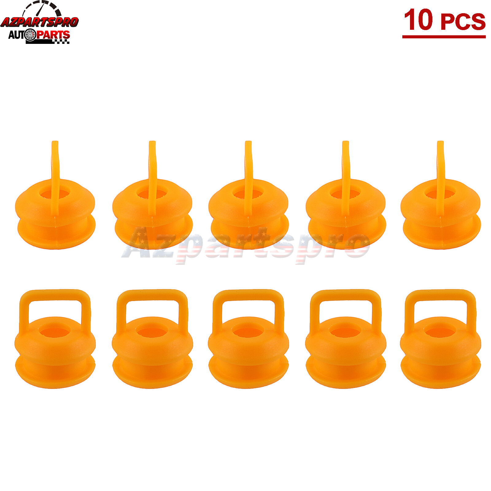 10 Shifter Cable Linkage Bushing Grommet Clip for Chevy Cadillac Buick GMC Dodge