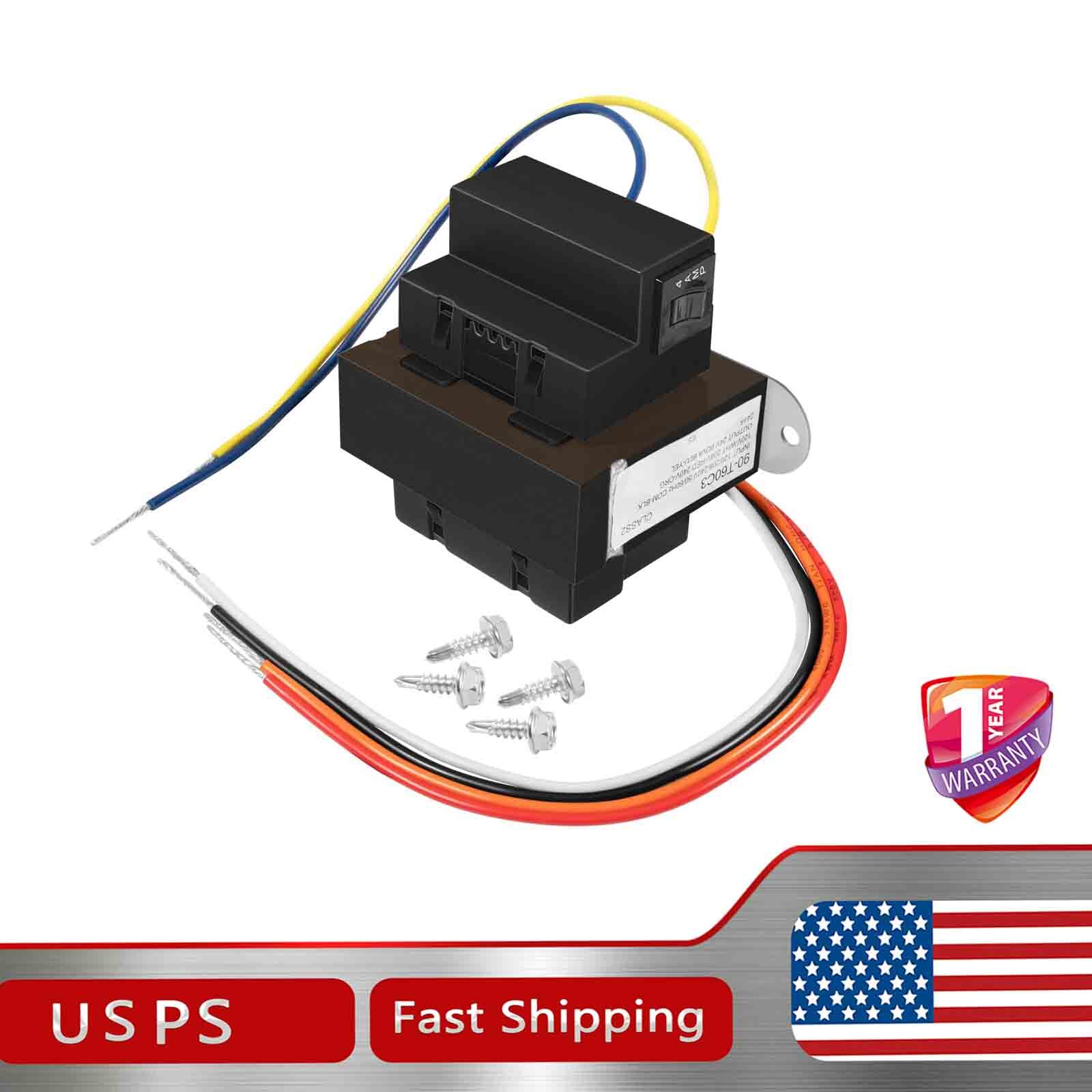 90-T60C3 24VAC 60VA Foot Mount Class 2 Transformer for Heating & AC Controls