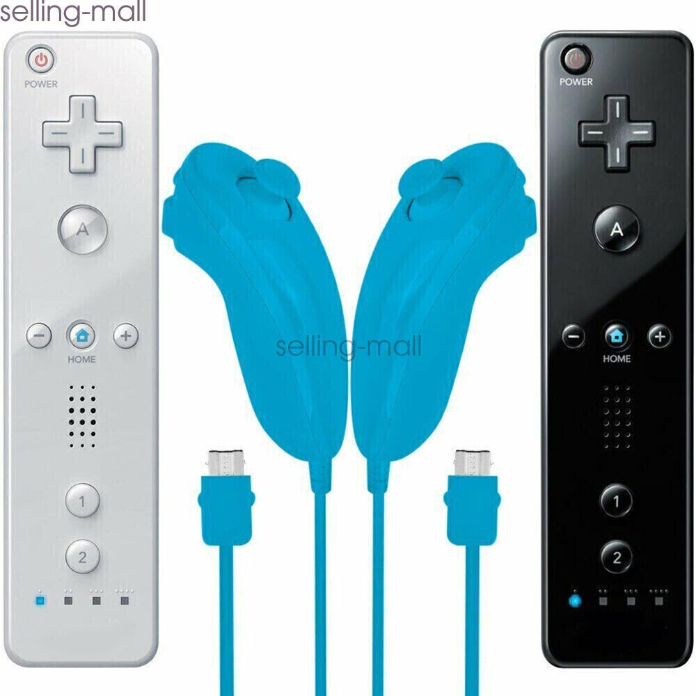 Wireless Wii Remote Nunchuck Controller Motion Plus For Nintendo Wii Wii U