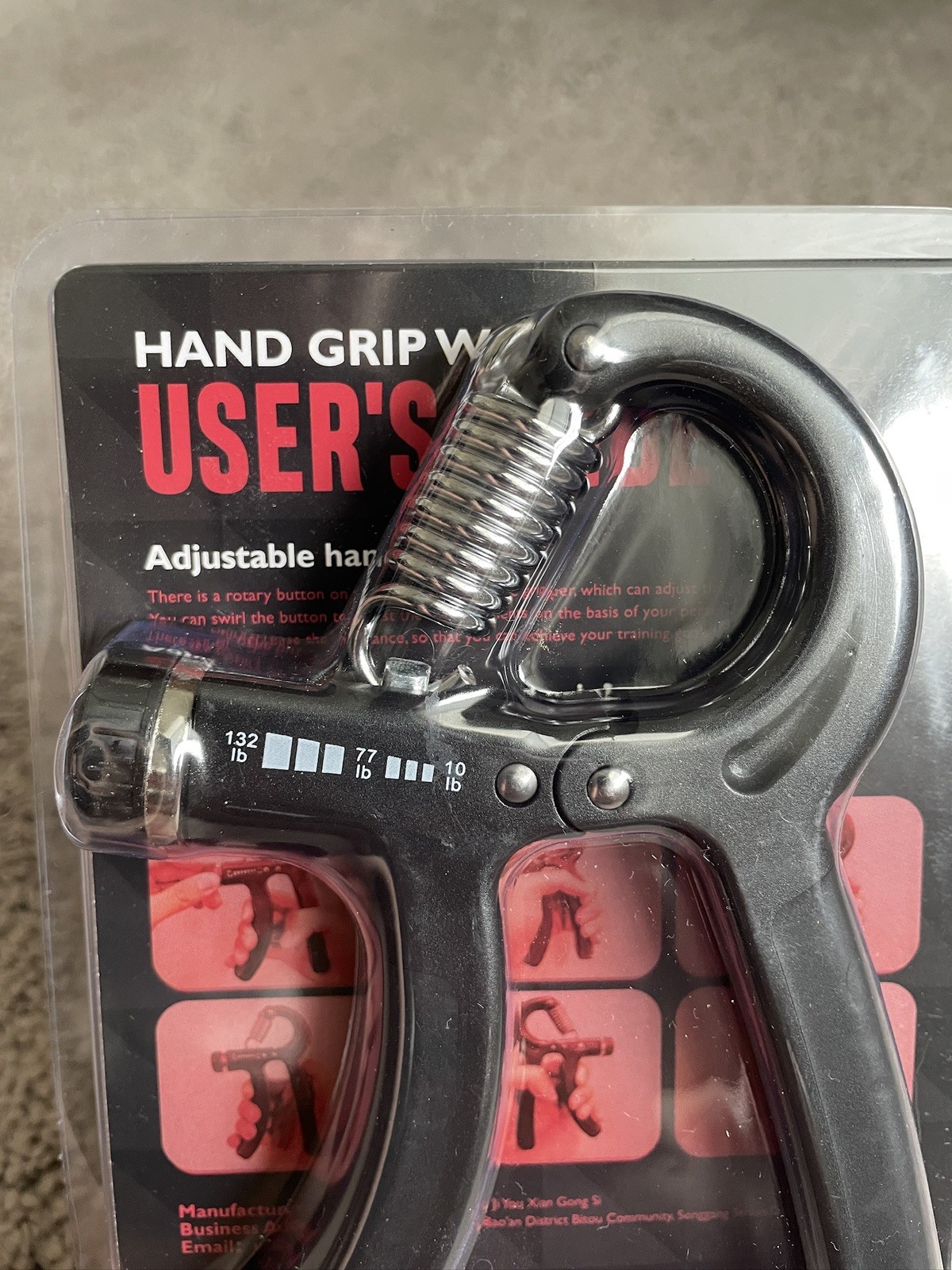 FitBeast Finger Strength Trainer Set and Hand Grip Strengthener