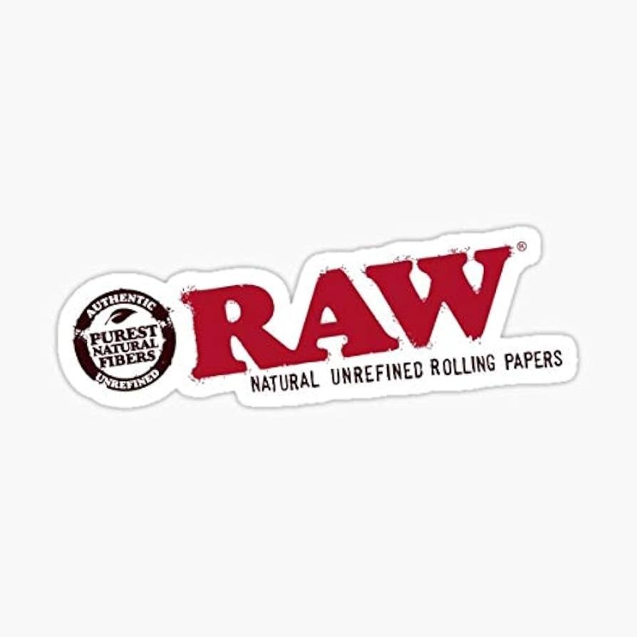 RAW Vinyl Stickers Pack | 12 Random Count Official RAW Logo Decals