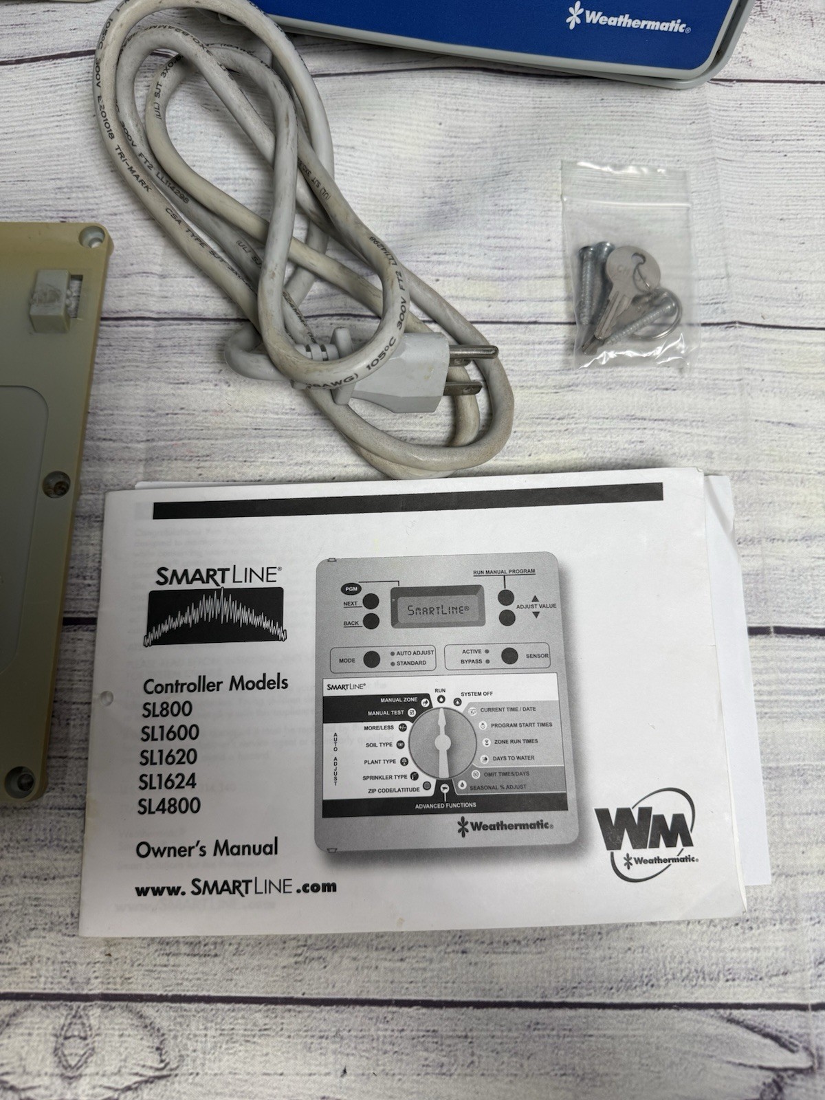 Weathermatic SL-1600 SmartLine Irrigation Controller W/ Key & Case Tested