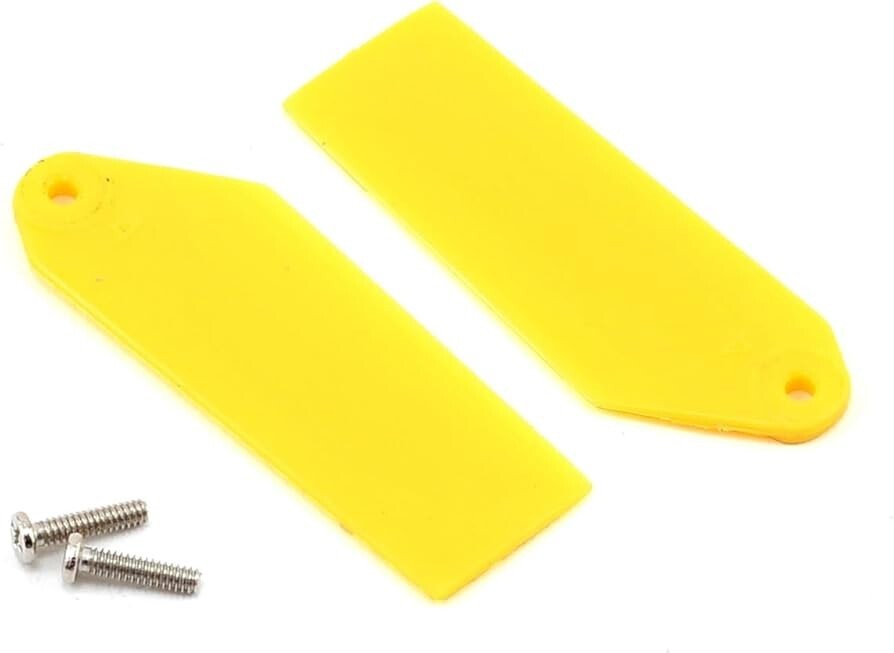 Blade BLH3733YE Tail Rotor Blade Set, Yellow: 130X