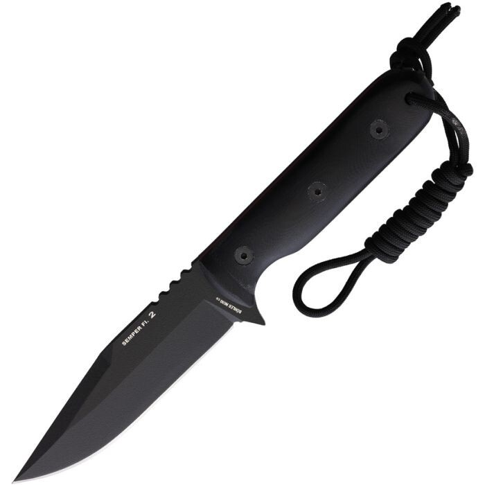 Nieto Semper Fi 2 Fixed Knife 4.75" Full Tang Bohler N690 Steel Blade G10 Handle