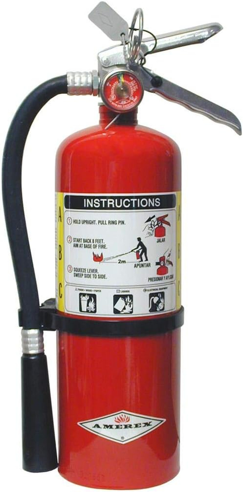 B500 Fire Extinguisher, 5 Lb. ABC Dry Chemical