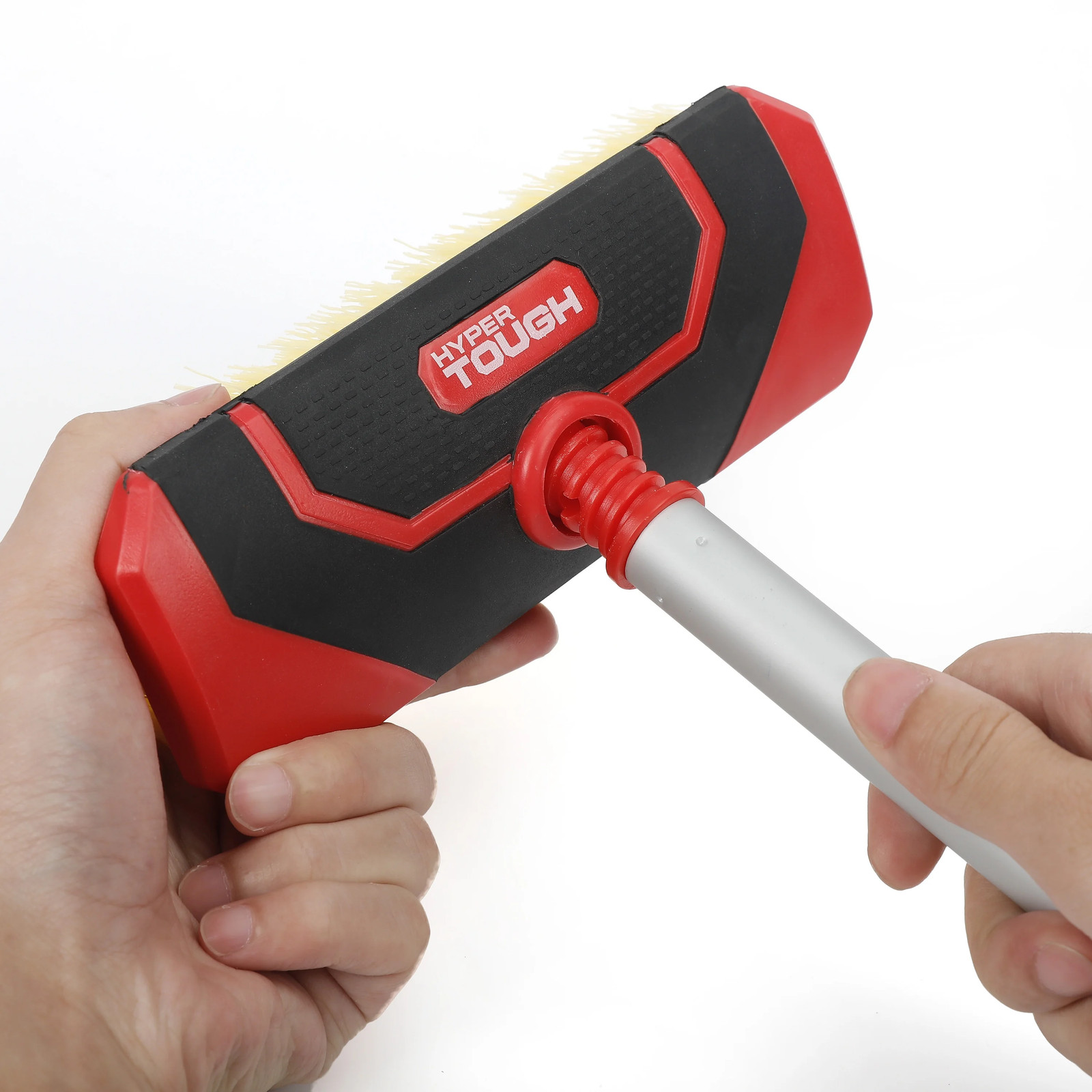 Scrub Brush with Threaded Pole Socket, 2.8 in