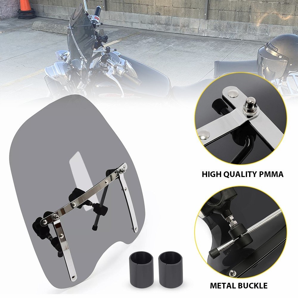 Fits Suzuki Boulevard Intruder Volusia Marauder 800 Smoked Windshield Windscreen