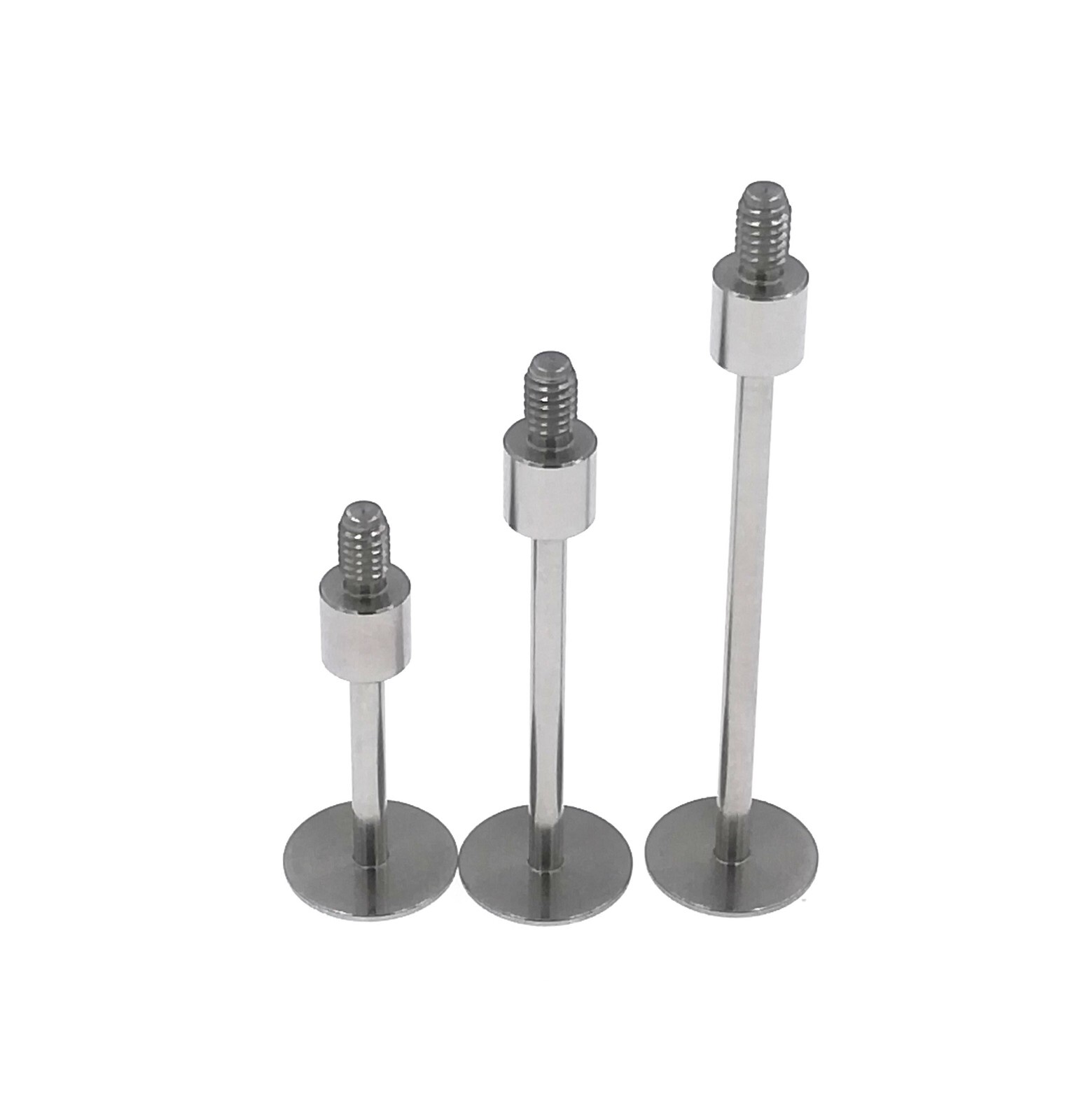 Flat Points Disc Contact Point for 4-48 UNF Depth Gauge Dial Digital Indicator