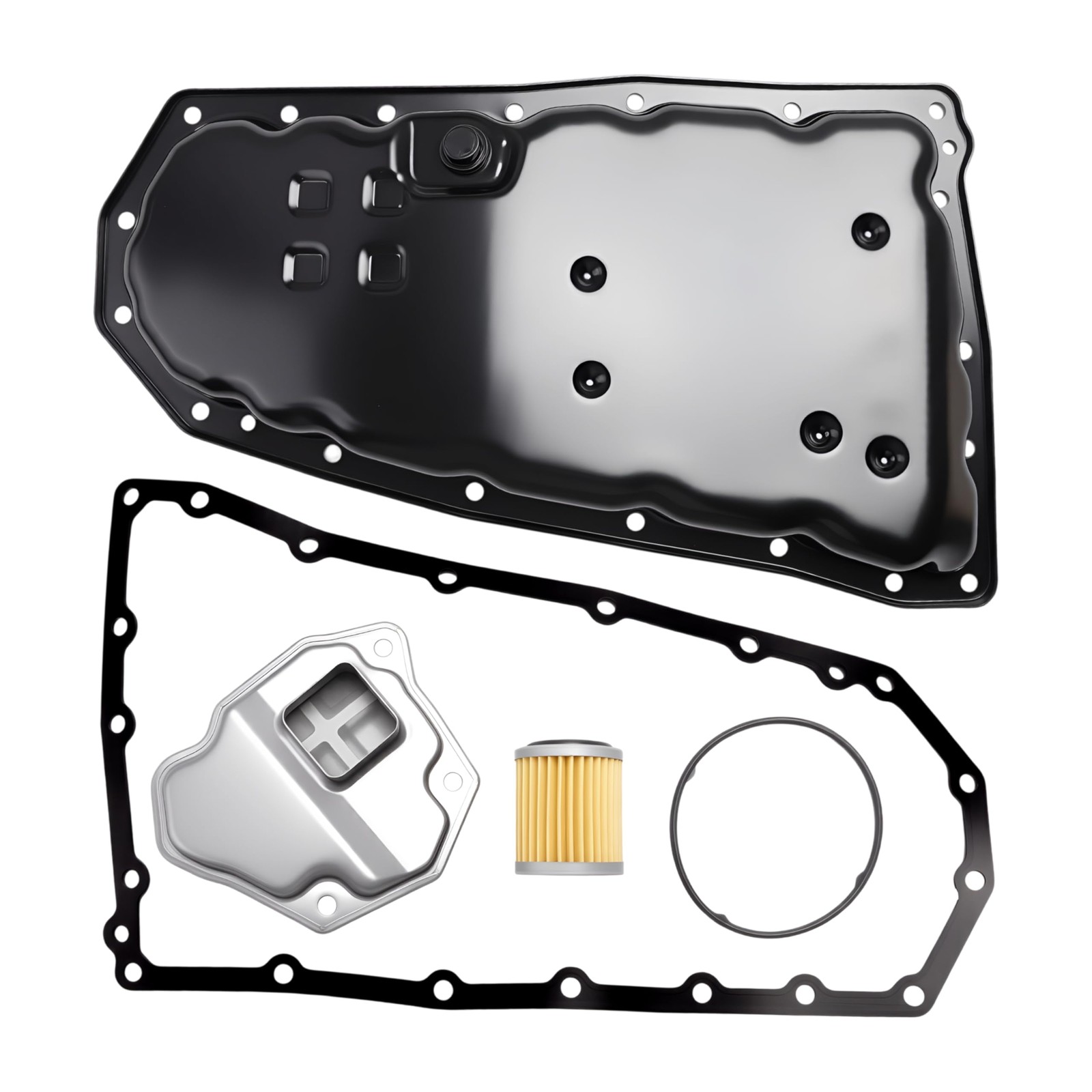 Riyhch Transmission Oil Pan with Gasket, Drain Plug and Transmission Filter, ...