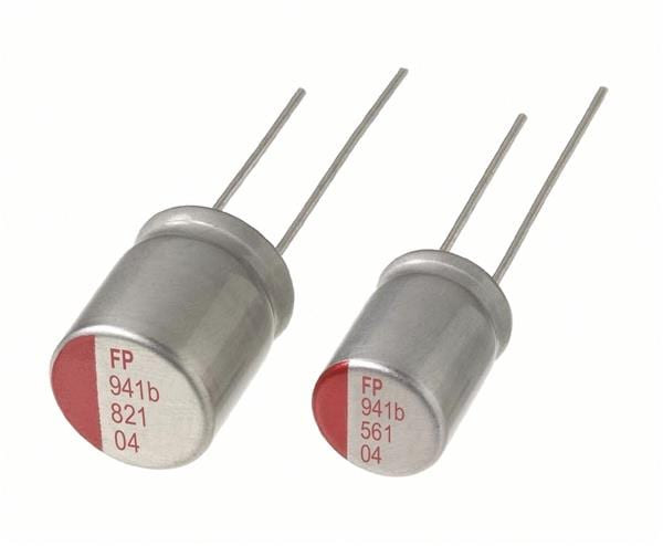 10Pcs RR71C331MDN1 Aluminum Organic Polymer Capacitors 16V 330uF 7Mohms
