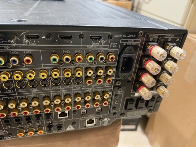 DENON AVR 4806 RECEIVER fully functional . MADE IN JAPAN !