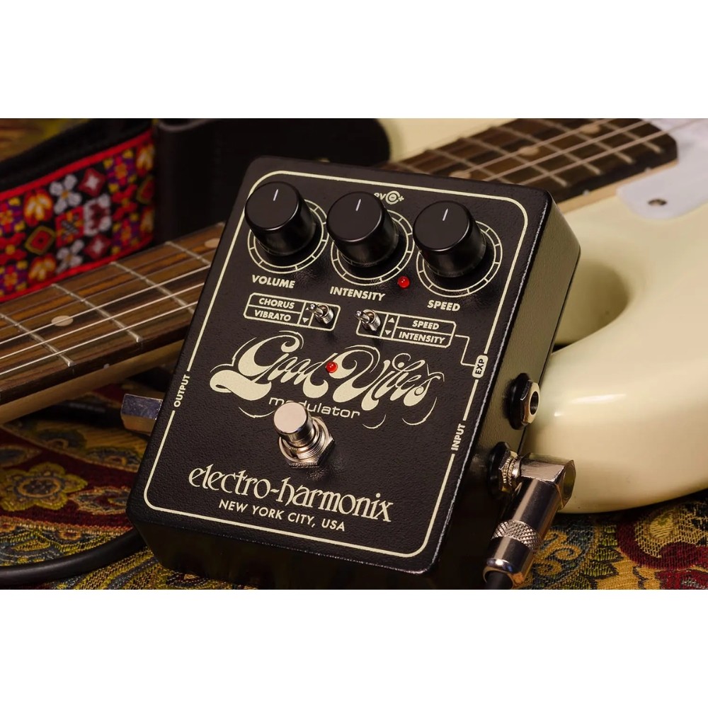 Electro-Harmonix Good Vibes Analog Modulator Pedal (Open Box)