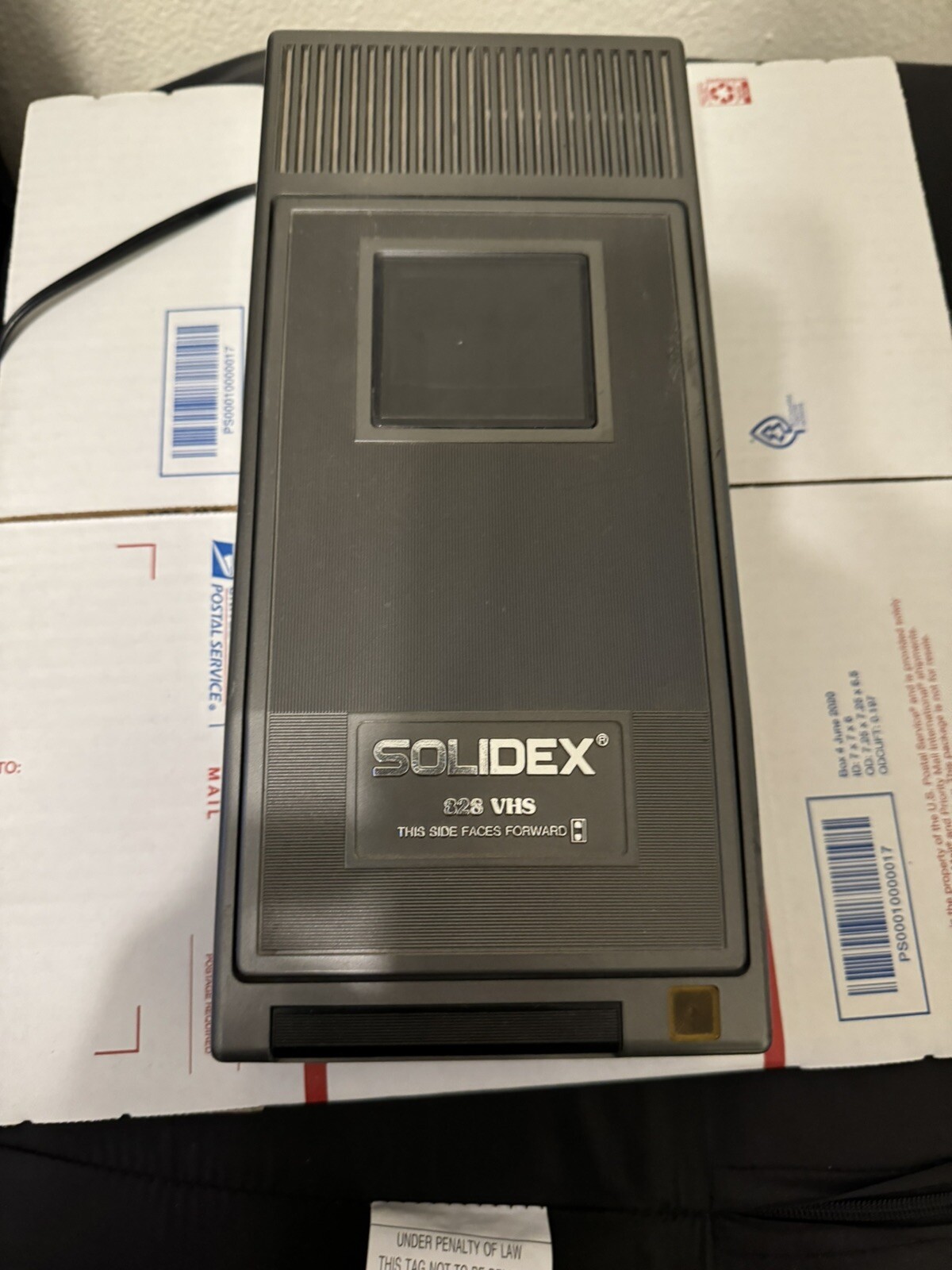 solidex vhs rewinder 828