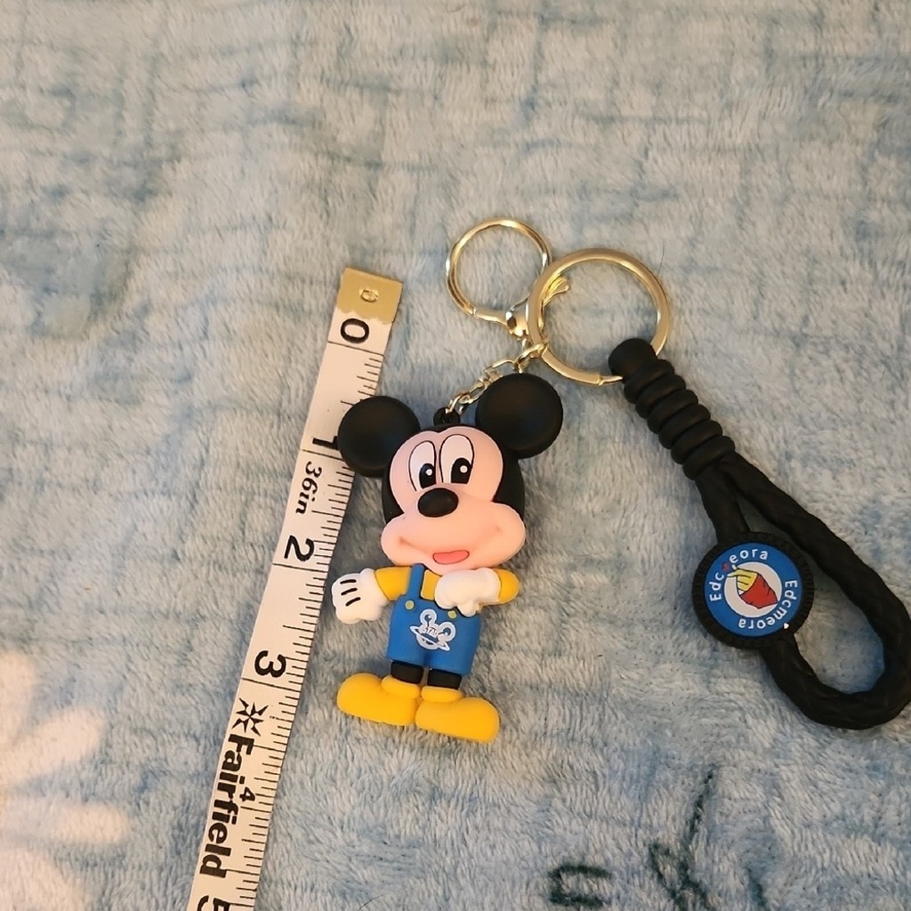 Mickey Mouse Key Chain with Strap