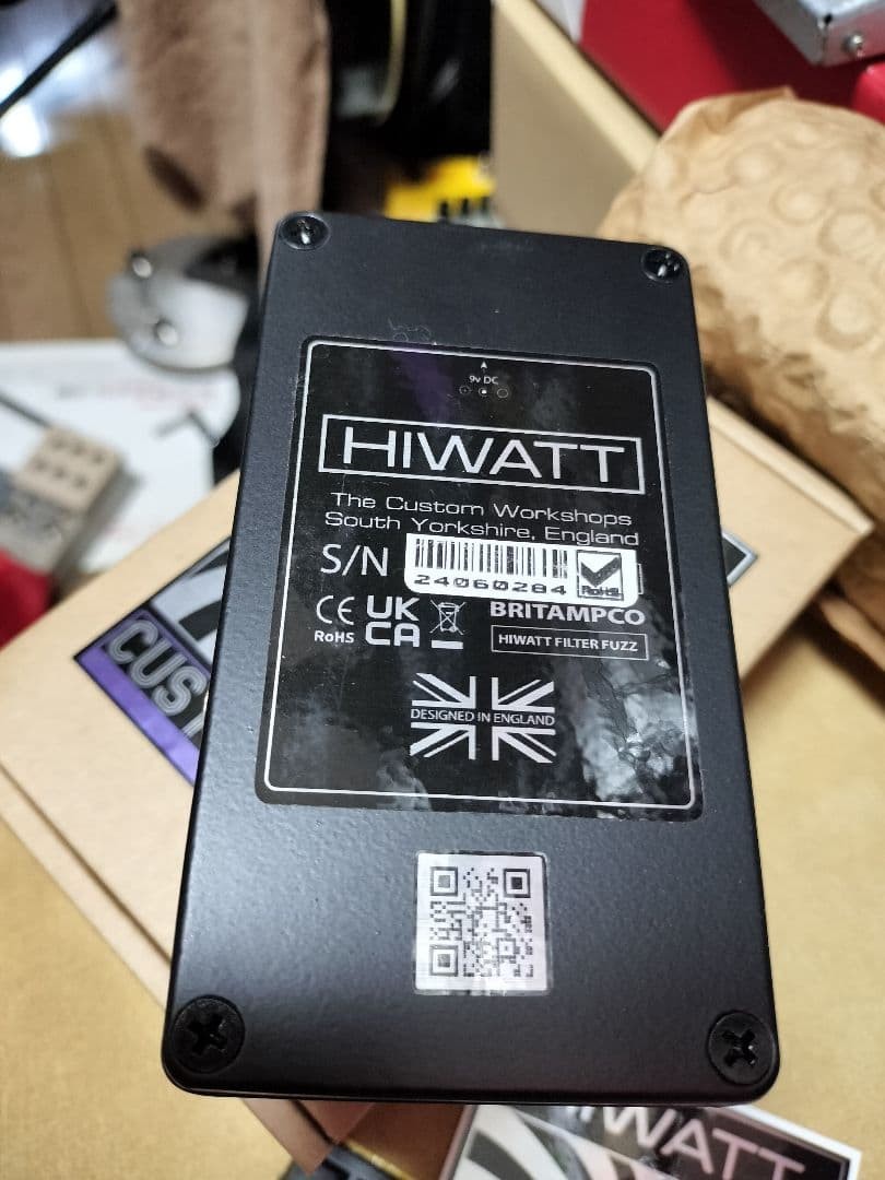 Hiwatt Filter Fuzz