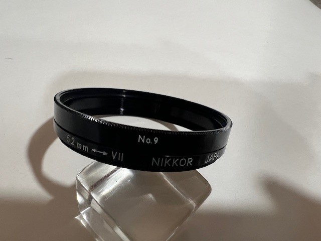Nikon 52mm-Vll Step Up Series 7 Adapter Ring with No. 9 Retaining Ring