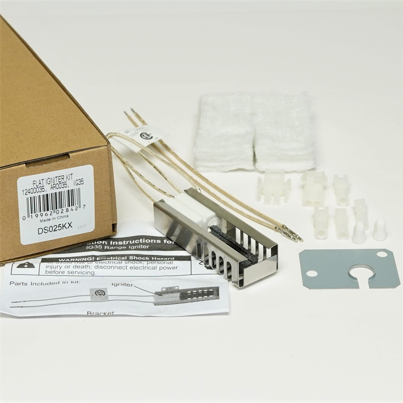 12400035 Oven Ignitor Gas Range Bake Igniter for Maytag PS1573892 AP4012072