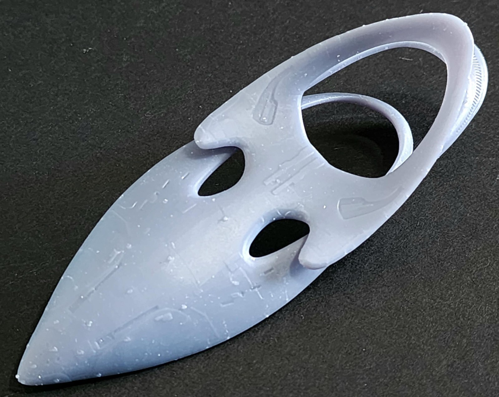 1/2500 scale Orville Exploratory class Starship 3d printed resin model
