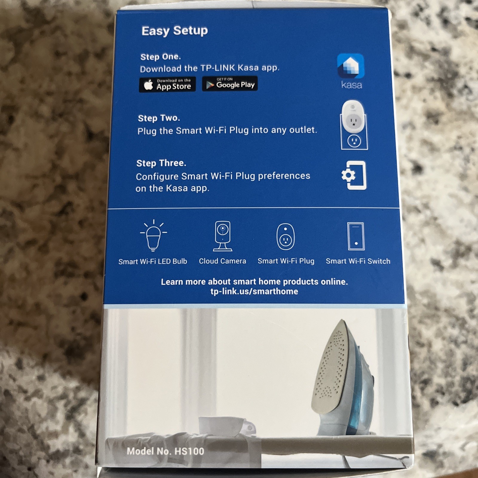 TP-LINK HS100(US)Smart WiFi Plug for Amazon Alexa & Google - New Open Box