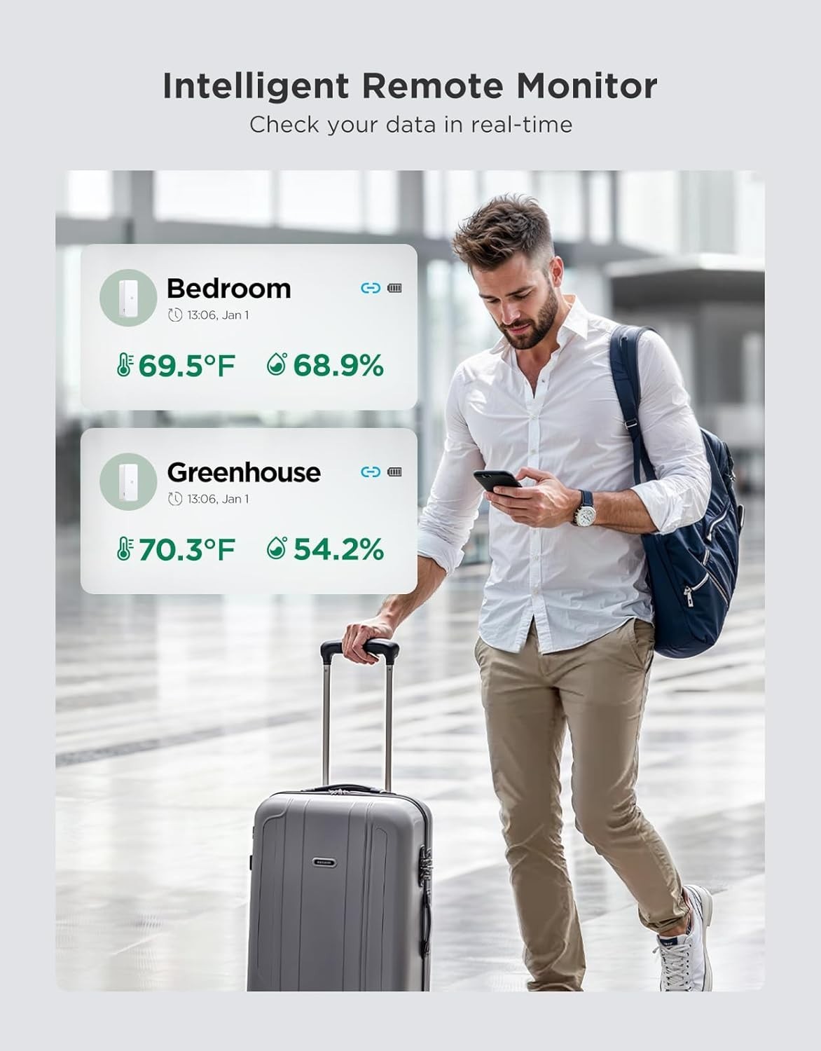 Grovee wifi Temperature Sensor