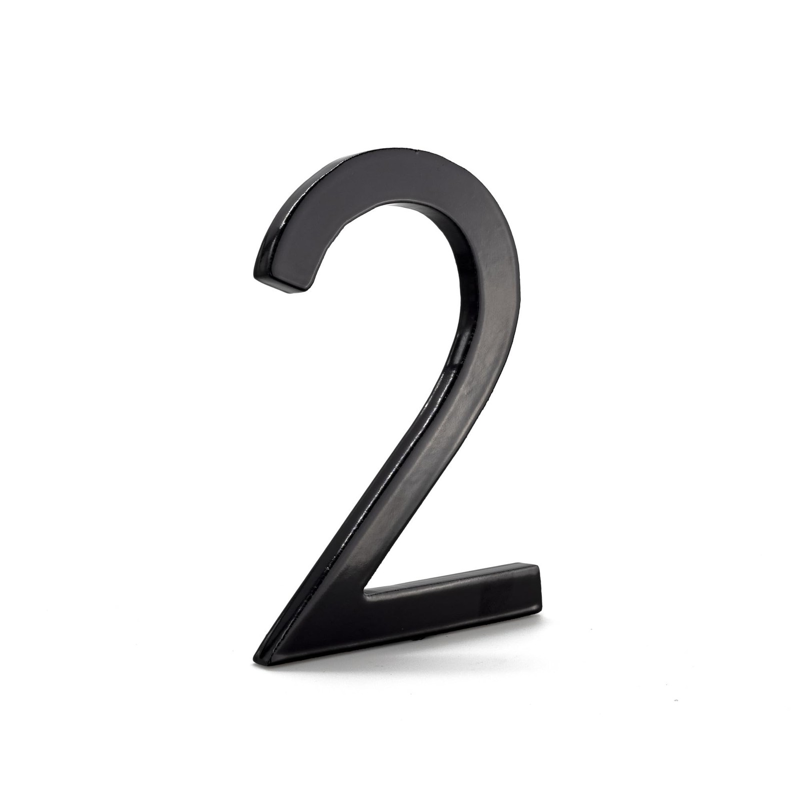 Montague Metal Products MHN-08-F-BK1-2 Floating House Number, 8" x 5.75" x 0....