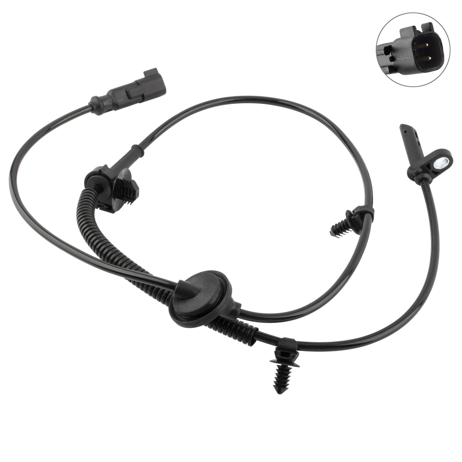 BOXI Front Left or Right ABS Wheel Speed Sensor Fit for 2009-2017 Chevy...