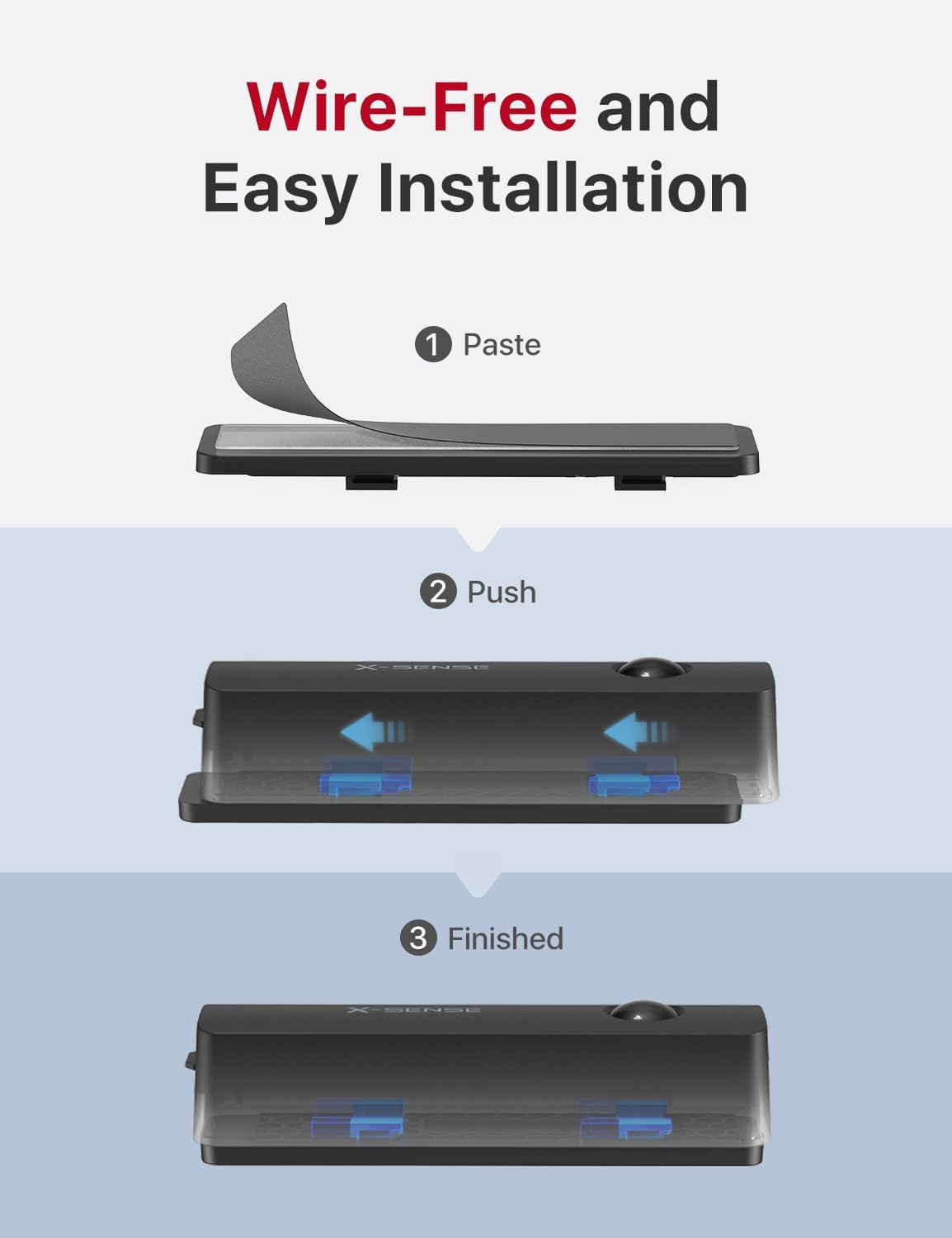 Smart Mailbox Alarm, Requires SBS50 Base Station, Wireless Long Range Mailbox Al