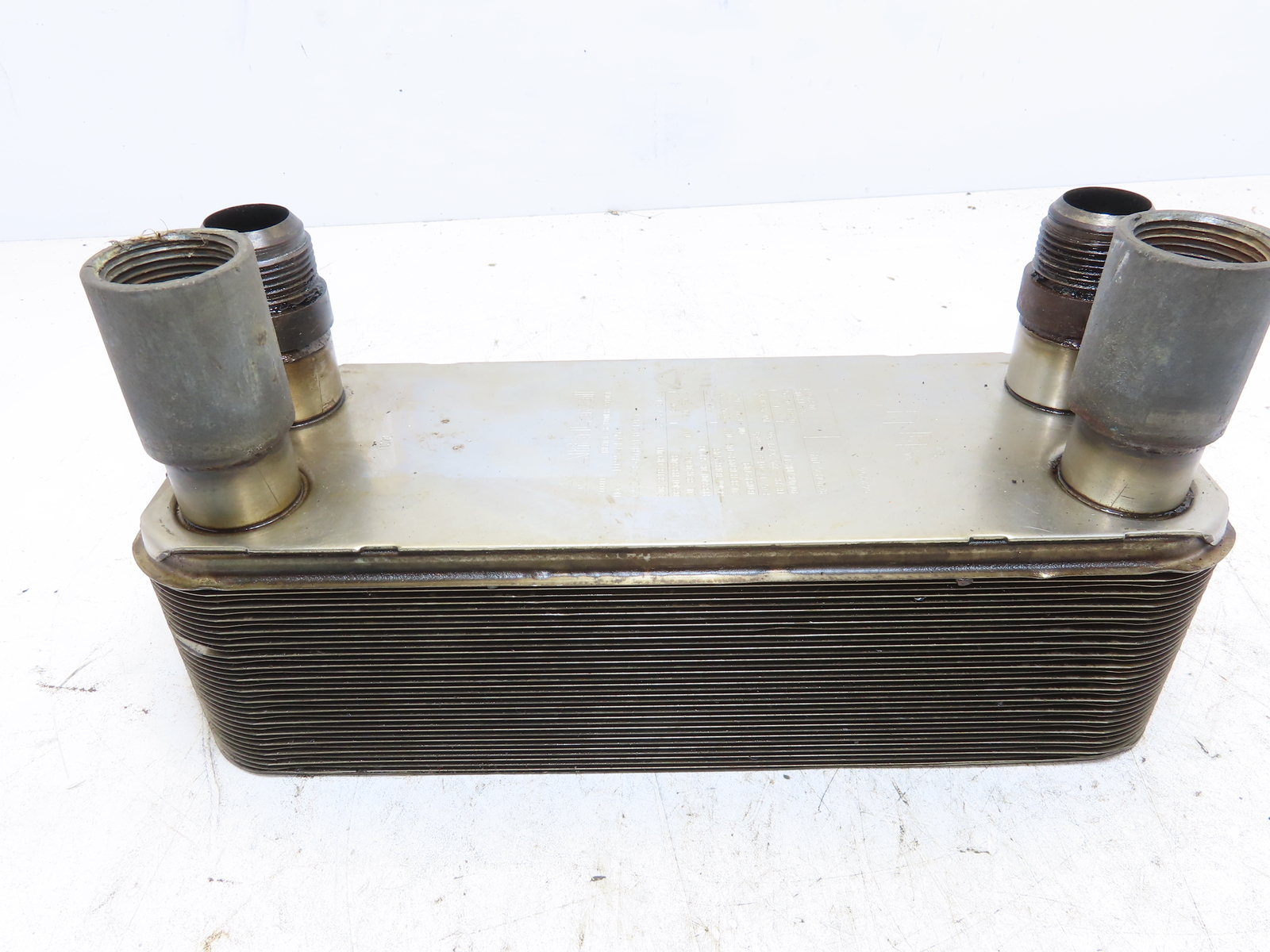 Alfa Laval CB26-34H Stainless Steel Plate Brazed Heat Exchanger 1" Ports