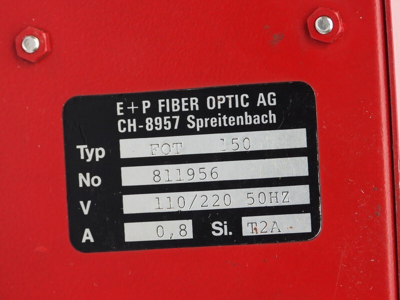 NOS FIBER OPTIC TYPE FOT 150 FIBER OPTIC LIGHT SOURCE INSPECTION EQUIPMENT
