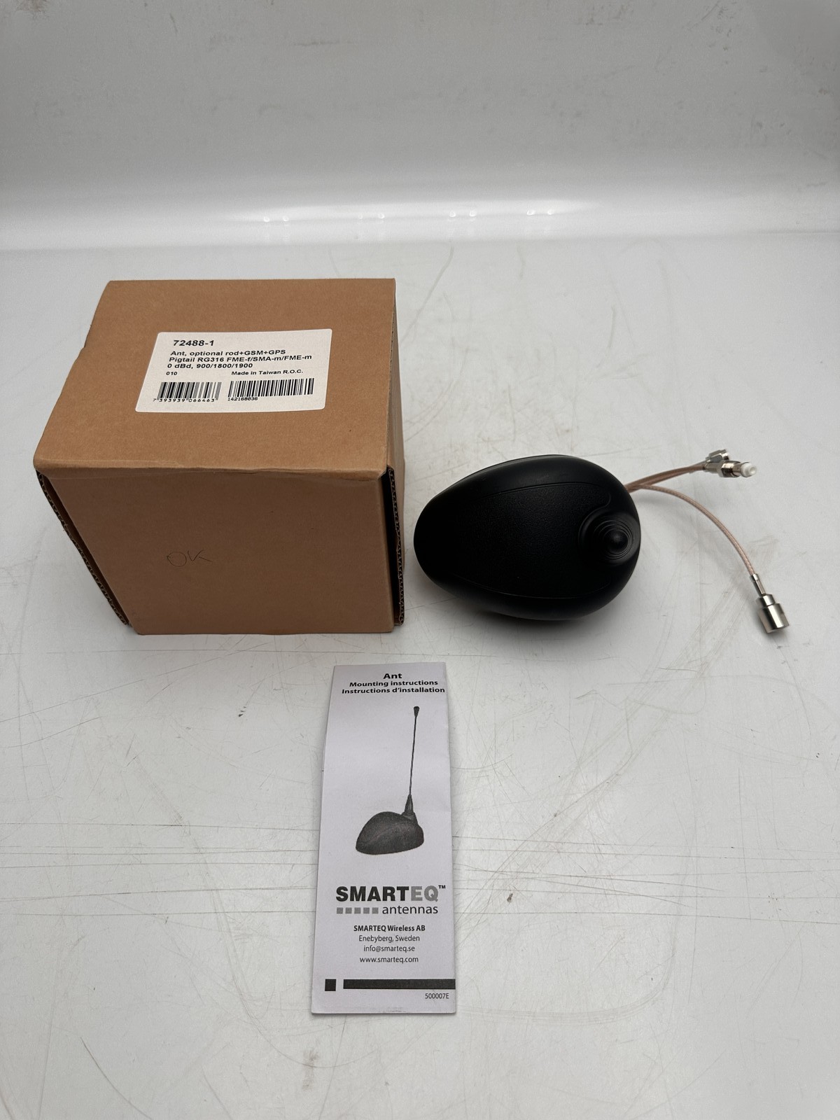 SMARTEQ 72488-1 ANTENNA OPTIONAL ROD+GSM+GPS