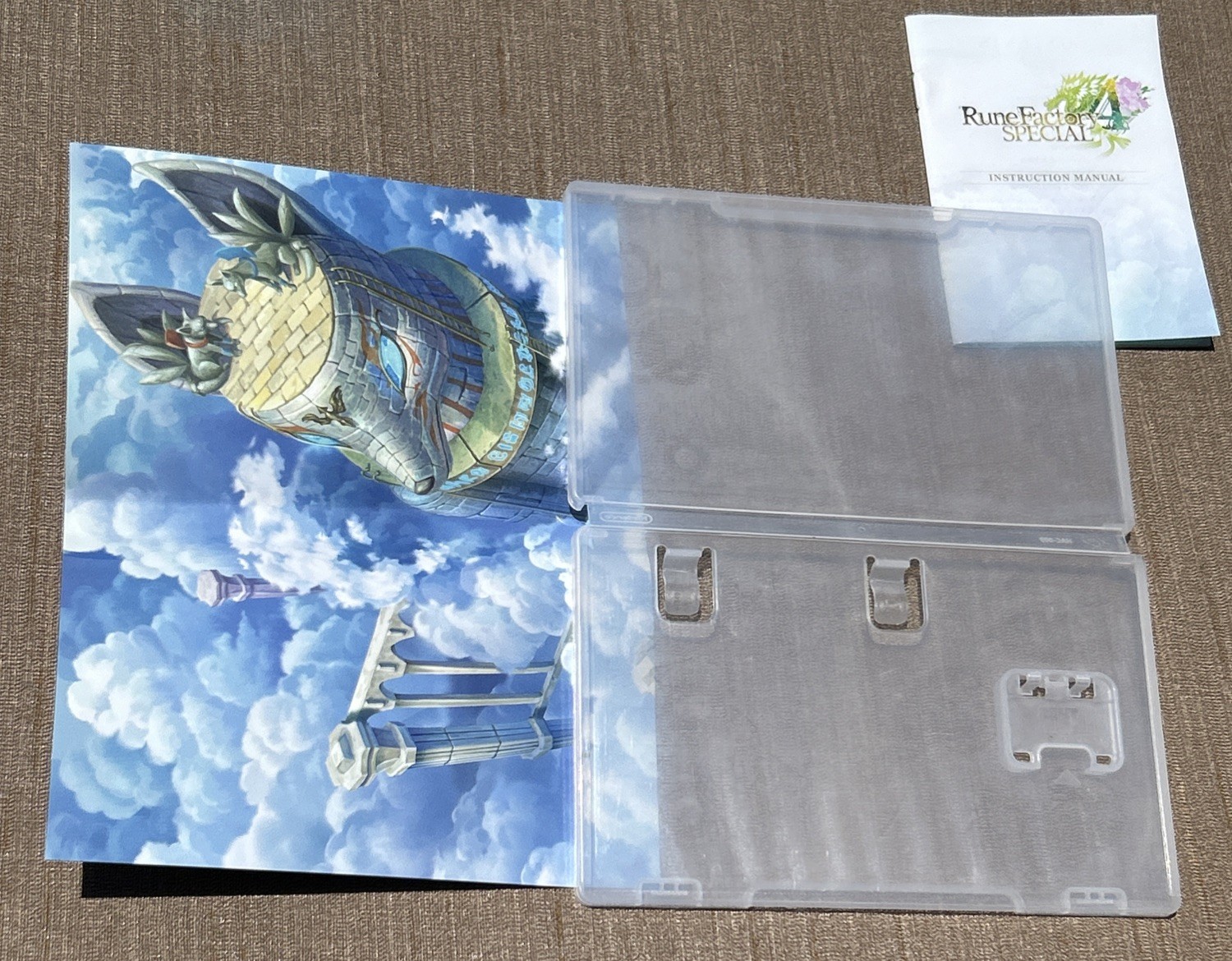 Rune Factory 4 Special Nintendo Switch Case & Manual Only NO GAME Replacement